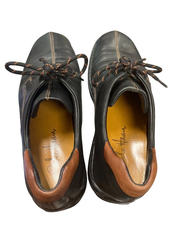 Cole Haan mens brown leather lace casual comfort shoes sz 8M SKU 10-140 main image 10